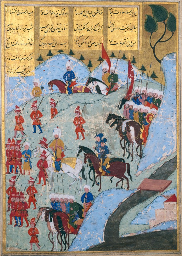 the_ottoman_army_marching_on_the_city_of_tunis_in_1569_ce