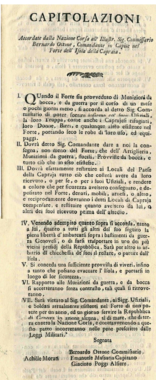 Capitolazione completo